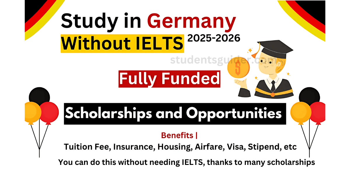 Germany Scholarships Without IELTS